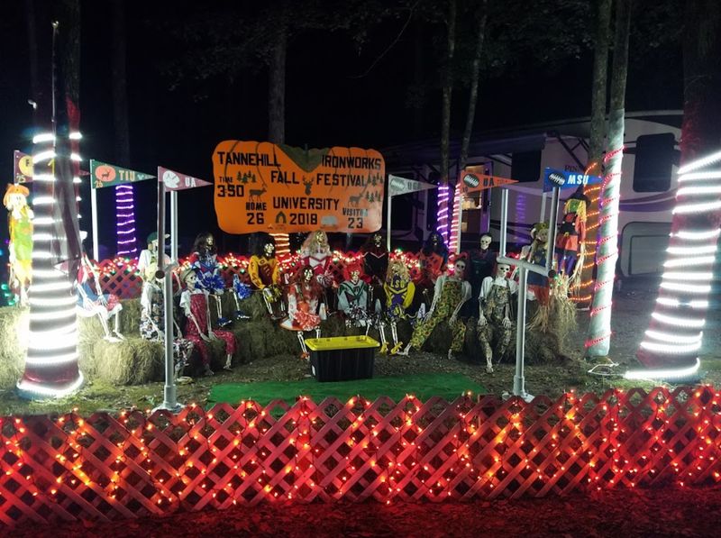Haunted Hayrides, Tannehill Ironworks Historical State Park