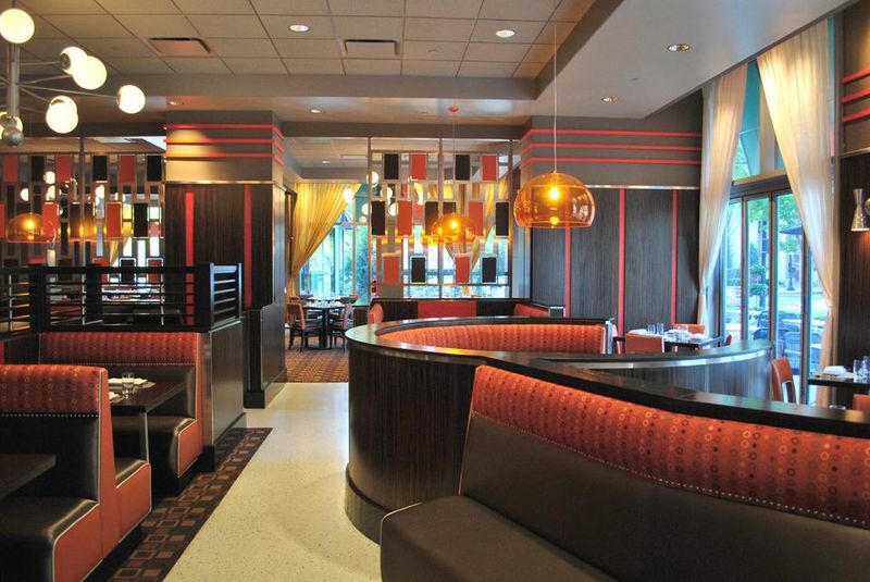 Skylark Diner's Retro-Future Vibe