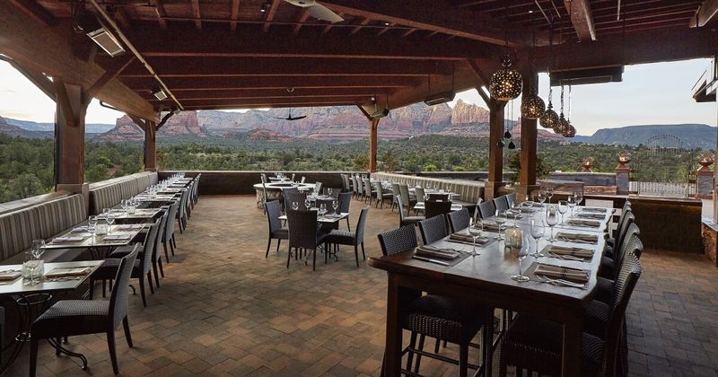 One Of America's Most Charming Restaurants Is In Arizona - Decor Hint Patio, Terrace & View-Worthy Seating