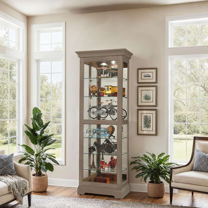 13 Living Room Decor Ideas That Are Disappearing Across Pennsylvania - Decor Hint Curio Cabinets Filled with Collectibles