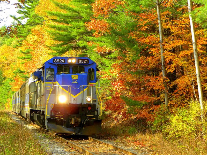 20 Cozy Fall Dates In New York's Most Enchanting Places - Decor Hint Take A Scenic Train Ride On The Saratoga & North Creek Railway