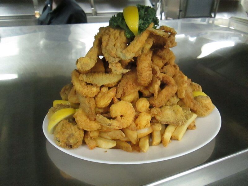The Louisiana Roadside Shack Serving Fried Fish Perfection - Decor Hint Big Portions, Small Prices... True Southern Value