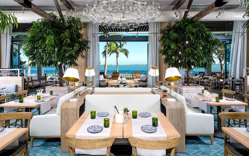 14 Reasons Ayesha Indian Fine Dining In Key Biscayne Should Be On Your Radar - Decor Hint Stunning Waterfront Views That Enhance Your Dining Experience