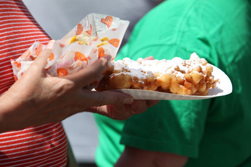 Must Try Foods On A Stick That Make The Ohio State Fair A Feast On A Stick - Decor Hint Funnel Cake Sticks