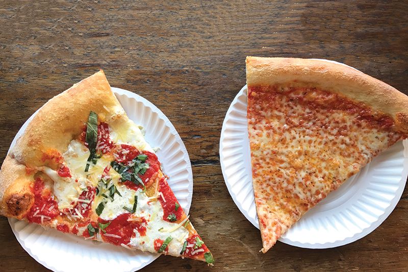 10 Foods New York Perfected And 10 California Redefined - Decor Hint New York–Style Pizza Slice