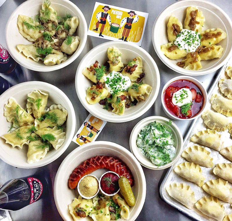 12 New York Pierogi Shops That Outsiders Don't Even Know Exist - Decor Hint Pierogi Boys - DeKalb Market Hall, Brooklyn