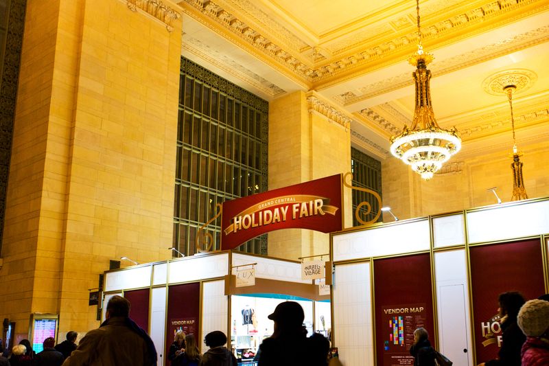14 New York Craft Fairs Every Maker Should Visit At Least Once - Decor Hint Grand Central Holiday Fair (Vanderbilt Hall) - Manhattan