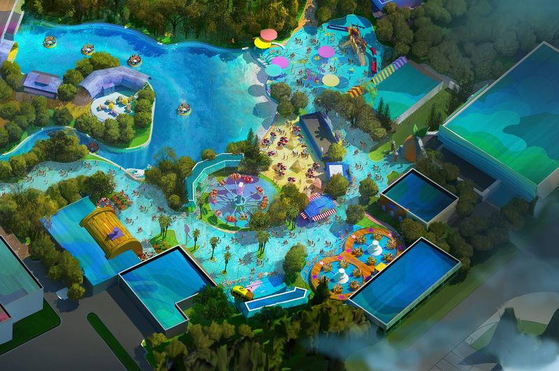 Big Progress For Universal Studios' First-Of-Its-Kind Texas Resort - Decor Hint A Major Milestone In Frisco