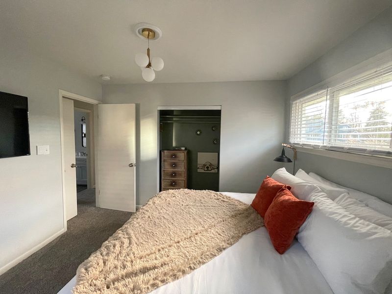 Michigan Lake House Bedrooms Perfect For Snuggling Up Lakeside - Decor Hint Floating Houseboat Haven on Portage Lake