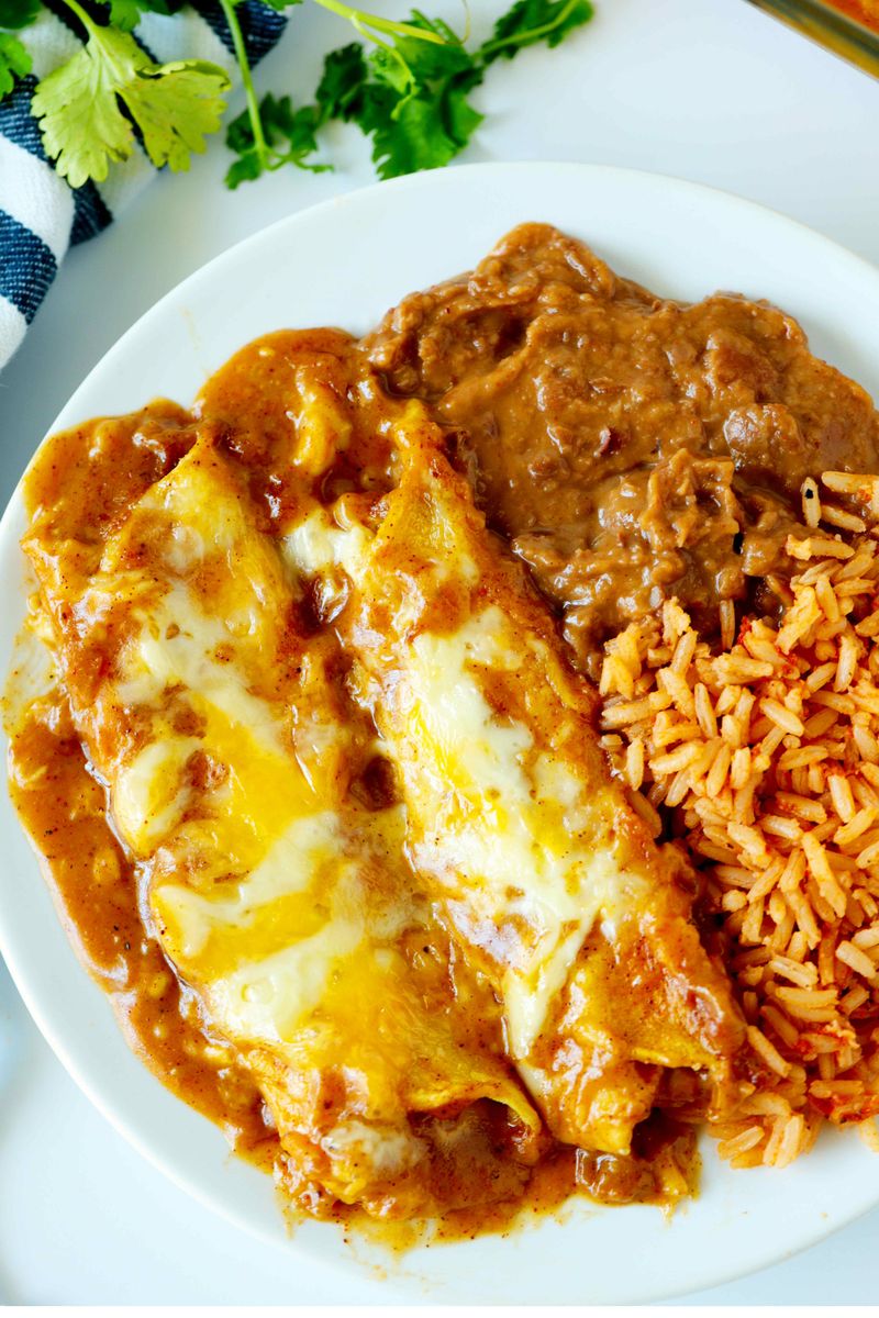 30 Comfort Foods In Texas Everyone Grew Up With - Decor Hint Enchiladas