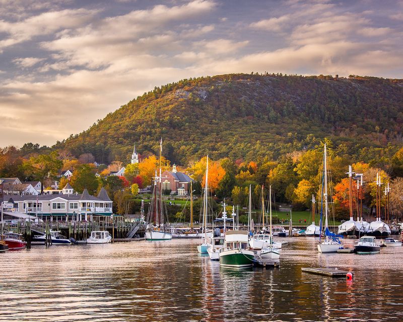 Camden's Postcard-Perfect Harbor