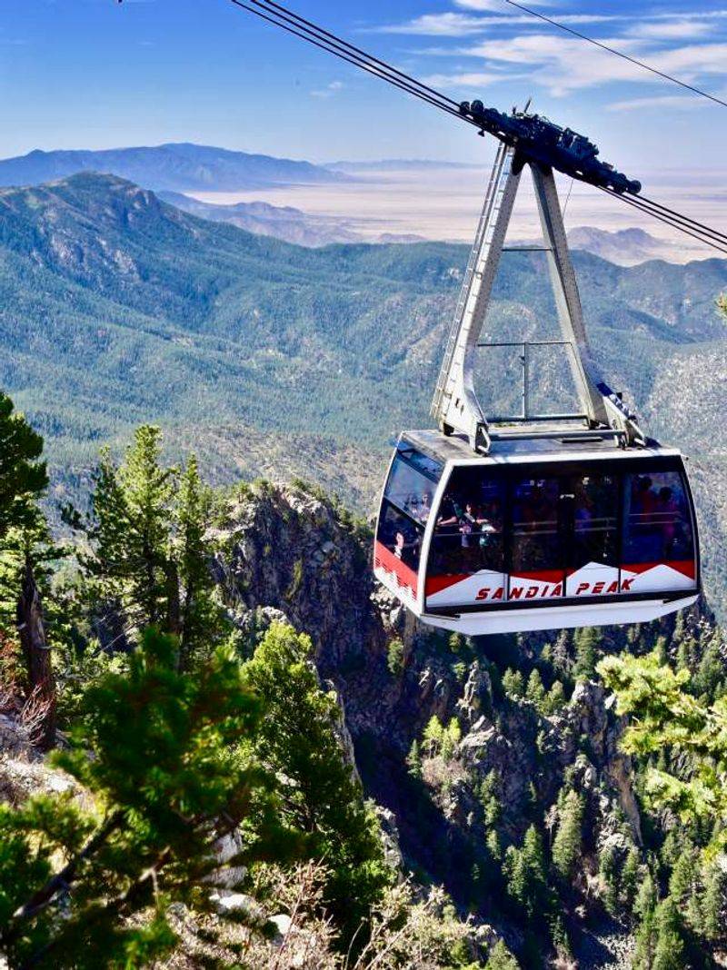 14 New Mexico Tourist Traps That Locals Avoid Like The Plague (But Visitors Can't Resist) - Decor Hint Sandia Peak Tramway