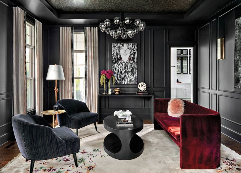 Dark and Moody Sophistication in West Loop