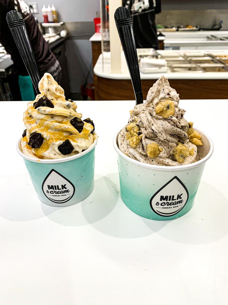 Ice Cream Spots In New York That Locals Can't Get Enough Of - Decor Hint Milk & Cream Cereal Bar