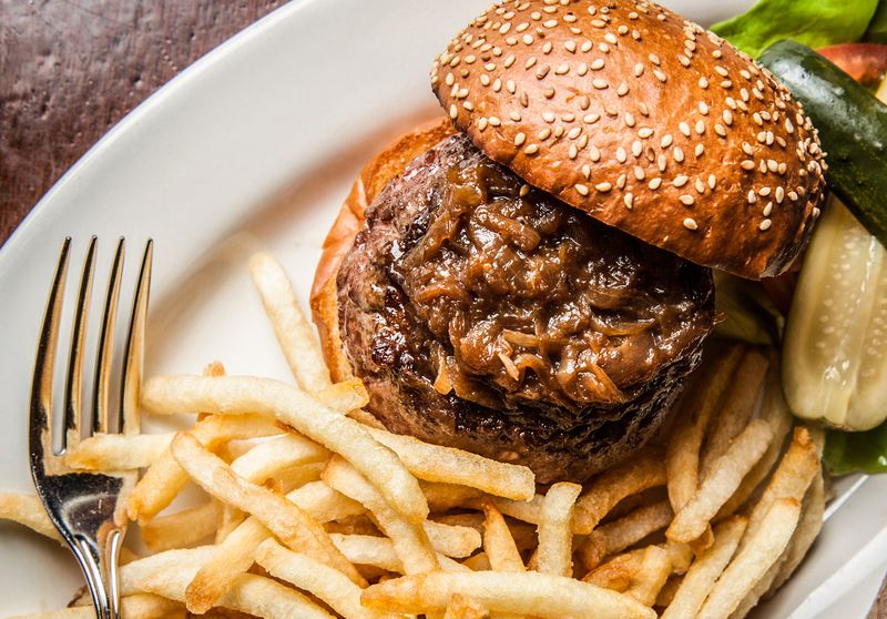 The Black Label Burger at Minetta Tavern