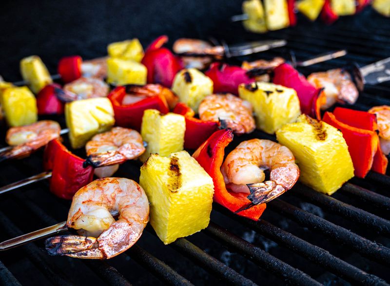 Must Try Foods On A Stick That Make The Ohio State Fair A Feast On A Stick - Decor Hint Shrimp on a Stick