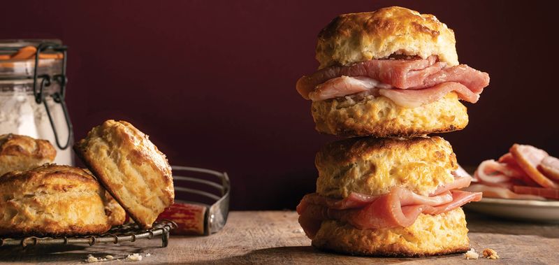 Country Ham Biscuits