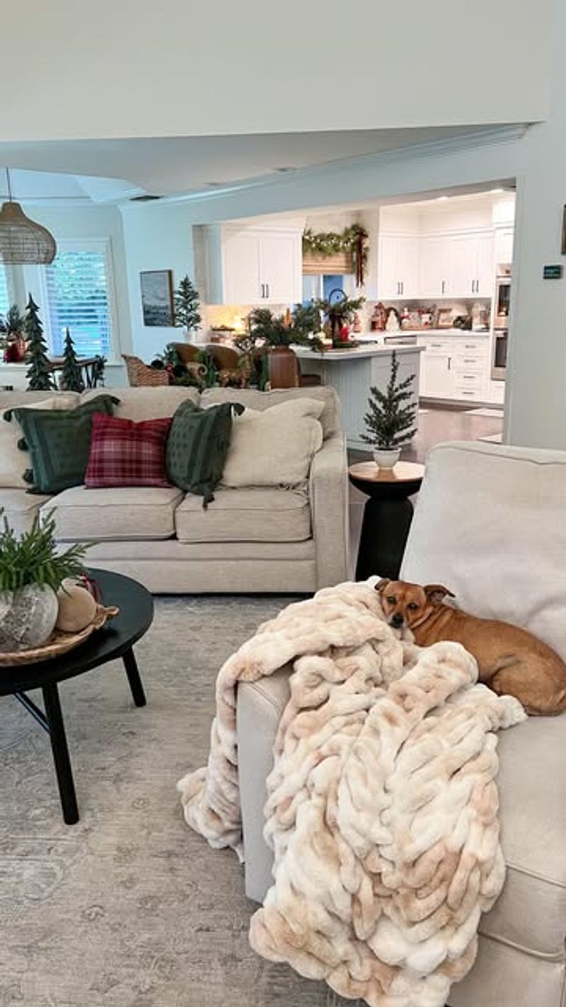 California Designers Say These 2010s Living Room Trends Need To Go - Decor Hint Faux Fur Throws