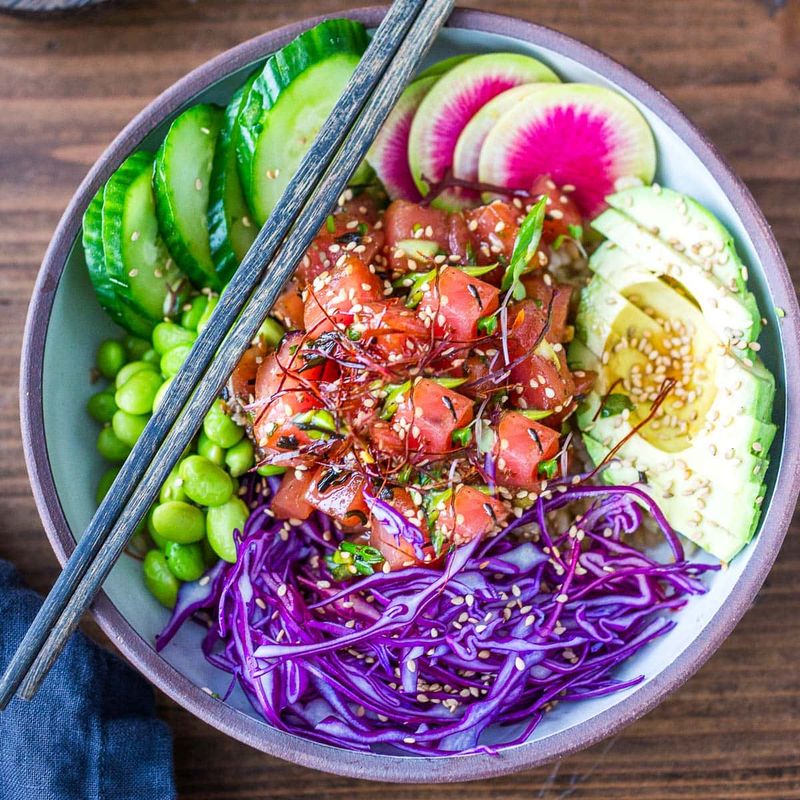 California Foods Everyone Should Try At Least Once - Decor Hint Poke Bowl