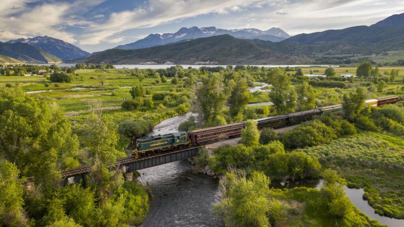 Top U.S. Trains For Stargazing Trips Across California, Utah, And More - Decor Hint Utah's Heber Valley Railroad, Utah