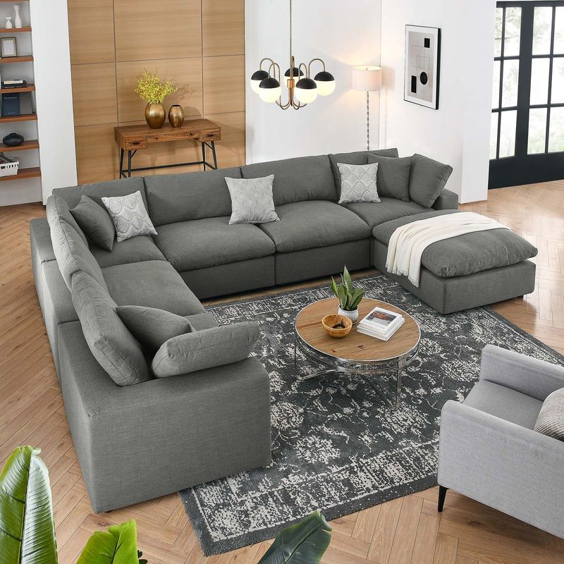 California's 12 Most Overplayed Living Room Trends To Ditch - Decor Hint Overstuffed Sectionals