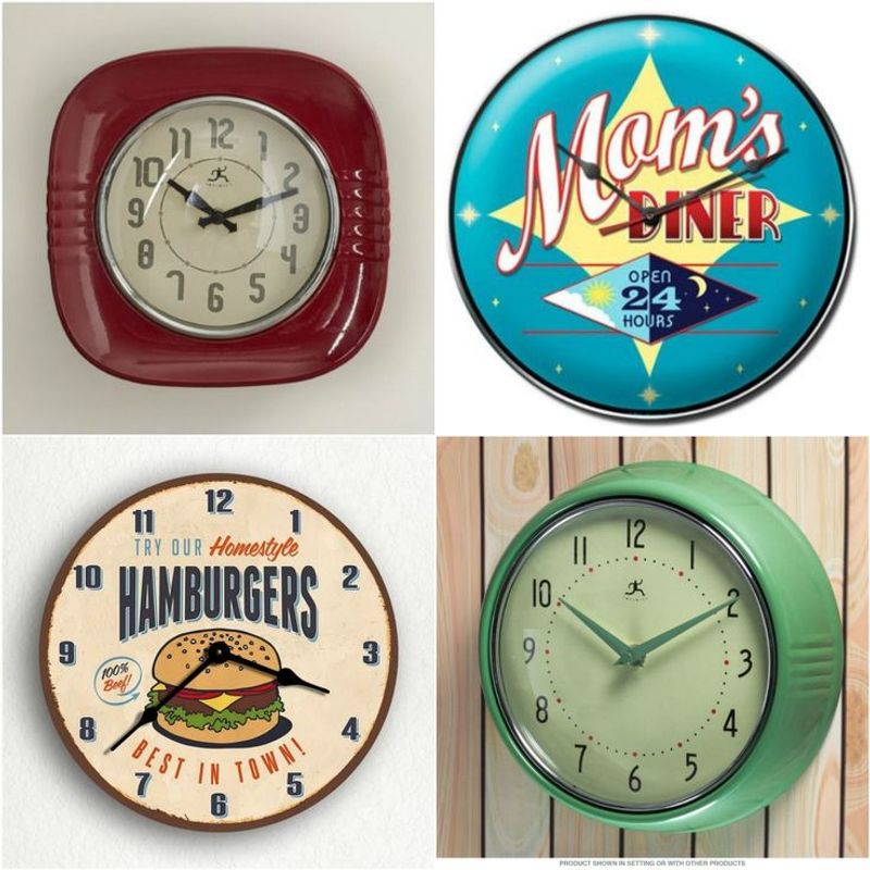 These 11 Louisiana Vintage Finds Are Selling Like Crazy - Decor Hint Retro Kitchen Clocks & Wall Art