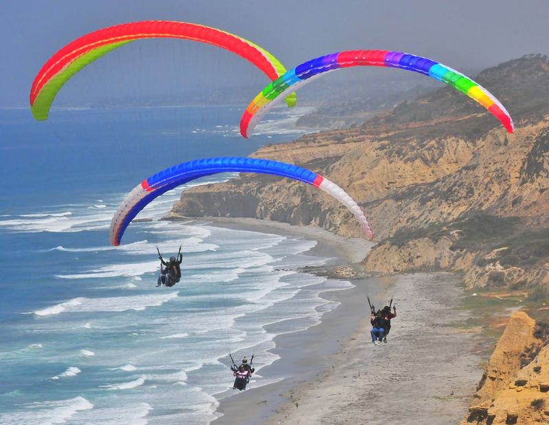 Paragliding Over Torrey Pines