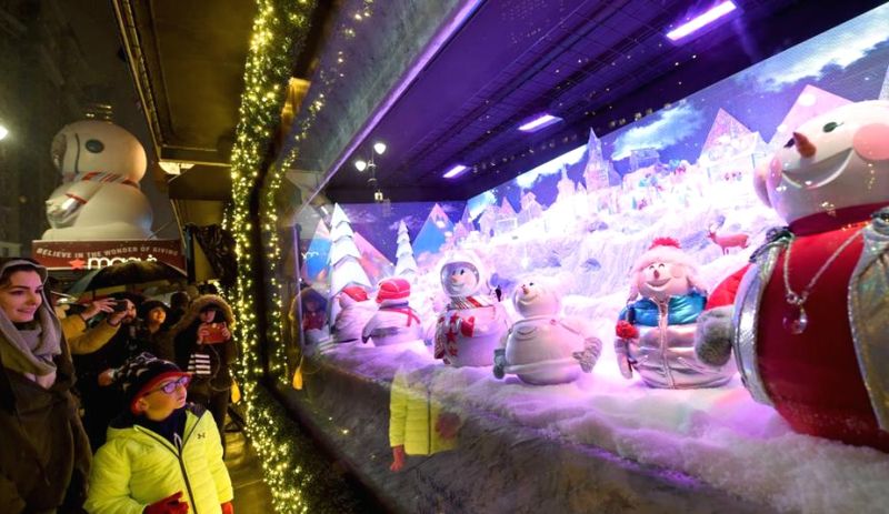 Holiday Windows At Macy's Herald Square