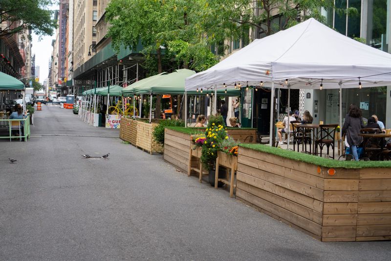 Could Year-Round Outdoor Dining Make A Big Return To NYC? - Decor Hint Current Status Of The Program