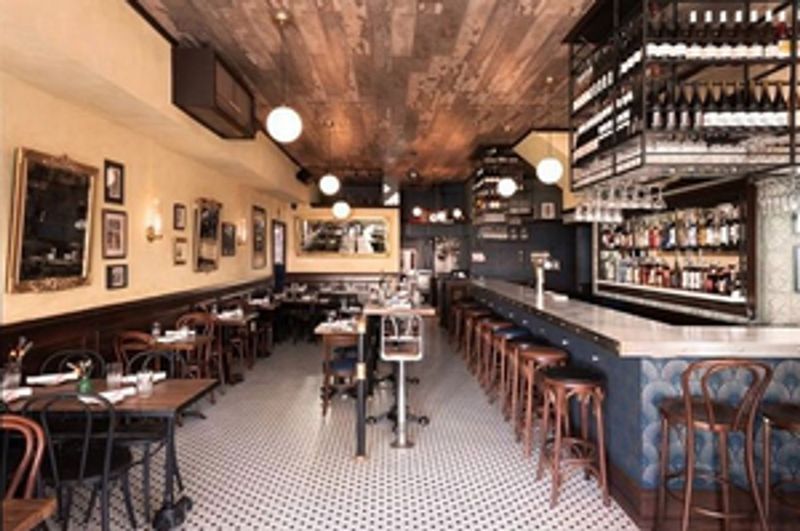 Hell's Kitchen Setting & Bistro Vibe