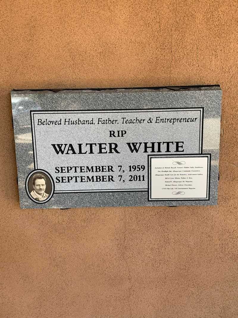 Walter White's Tombstone (Albuquerque)