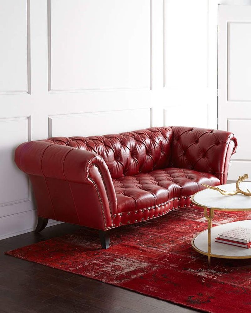 12 Louisiana Sofa Colors Falling Out Of Style This Year - Decor Hint Fire Engine Red