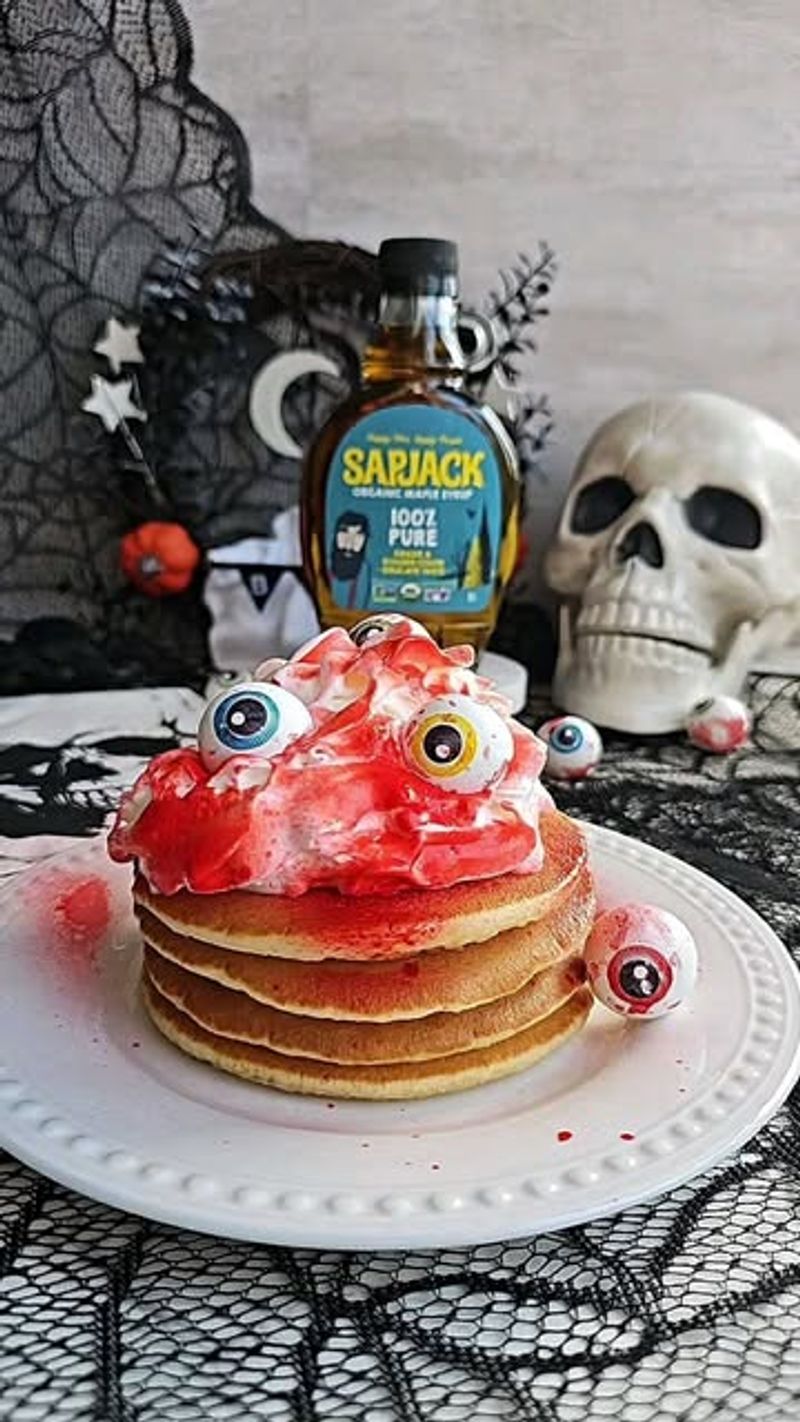 Monster Ghost Pancakes