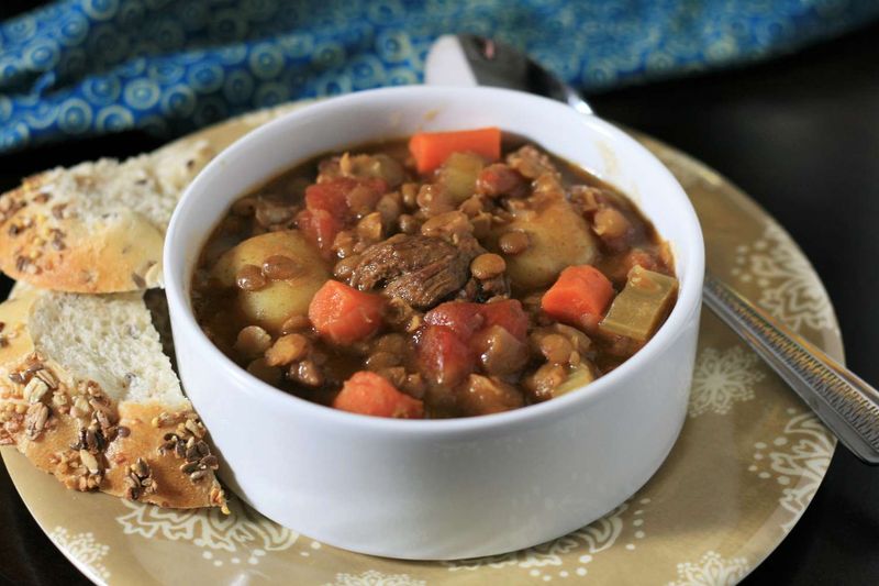 Montana Beef And Lentil Stew