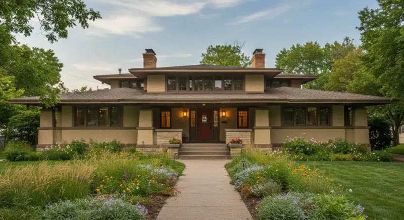 Prairie-Style Porch
