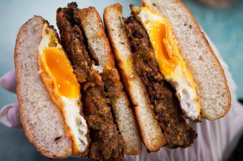 Livermush and Eggs