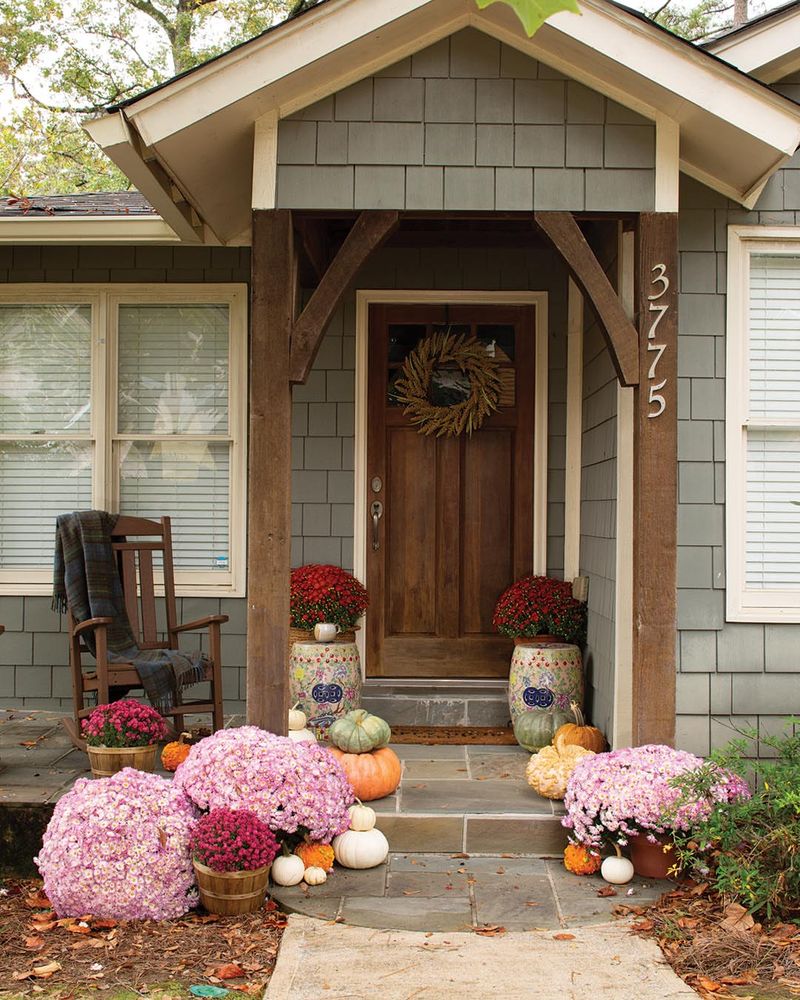 Cozy Corner Porch with Reading Nook