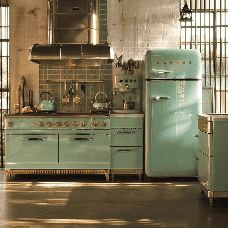 Texas Homes Are Bringing Back These 12 'Outdated' Design Trends - Decor Hint Vintage Kitchen Appliances