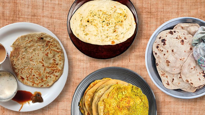 Fresh Naan Bread Hot From Tandoor Ovens