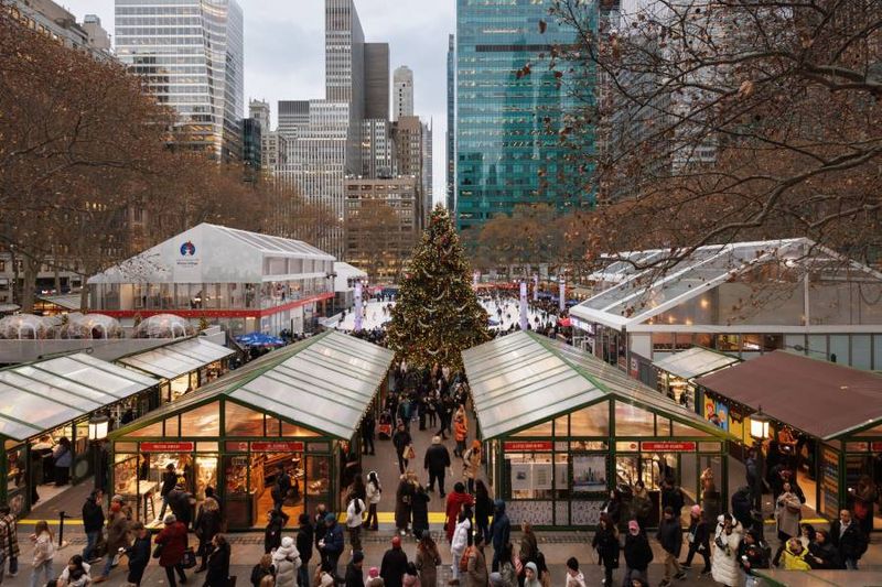 14 New York Craft Fairs Every Maker Should Visit At Least Once - Decor Hint Bank Of America Winter Village Holiday Shops (Bryant Park) - Manhattan