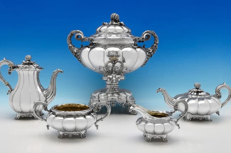14 Texas Collectibles You Should Stop Investing In (And 6 You Can Toss) - Decor Hint Ornate Silver Tea Services