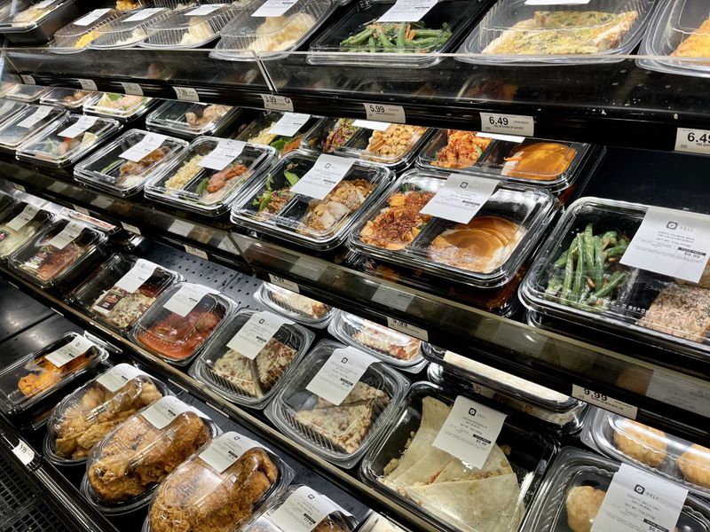 Prepared Foods Section for Convenience