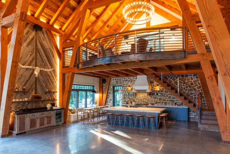 Converted Barn Kitchen in Amherst
