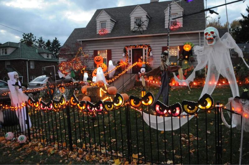 Hanging Ghosts From Tree Limbs