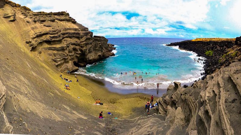 The Rare Green Sand Beach In Hawaii Glows Like An Emerald - Decor Hint Why Papakōlea Is One Of Earth's True Natural Rarities