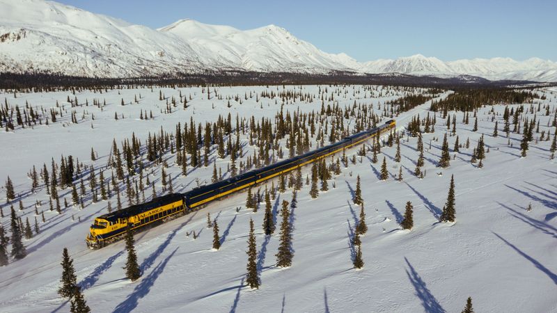 Top U.S. Trains For Stargazing Trips Across California, Utah, And More - Decor Hint Alaska Railroad, Alaska