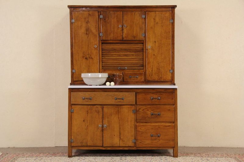 Hoosier-Style Workstation Cabinets