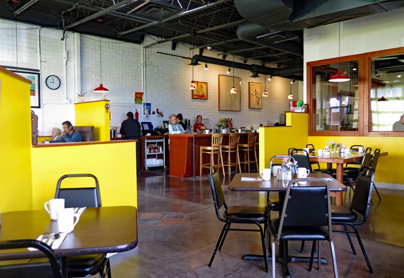14 New Mexico Country Cafés Full Of Southwestern Charm - Decor Hint Tecolote Café in Santa Fe