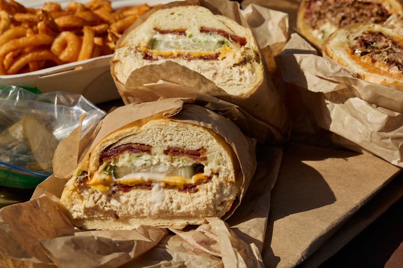 The Hidden California Deli Serving The State's Most Beloved Pastrami Sandwich - Decor Hint The Story Of Deli Board