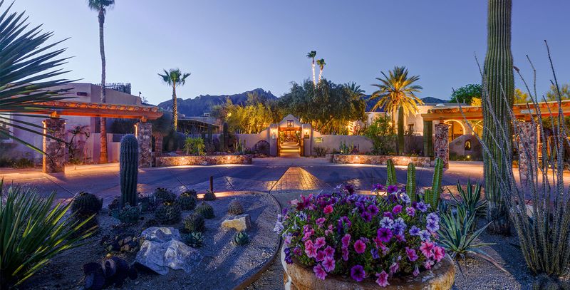 The Copper Courtyard at Hacienda del Sol
